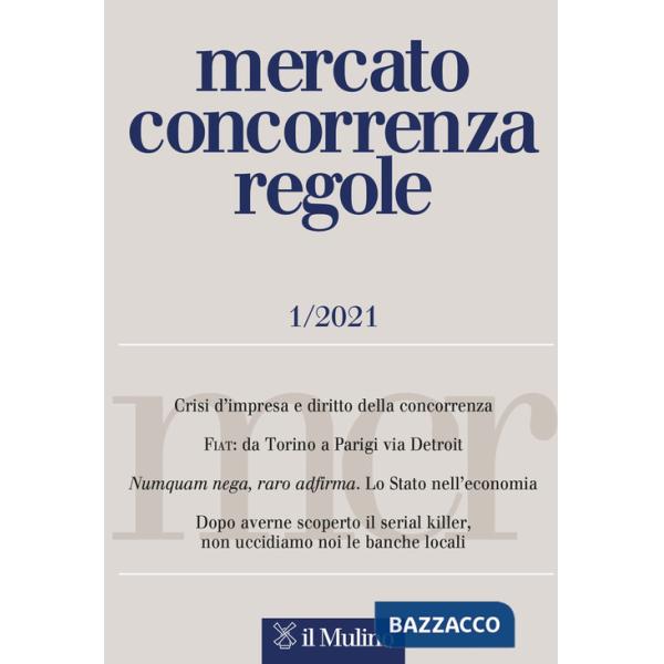 Mercato concorrenza regole (2021). Vol. 1
