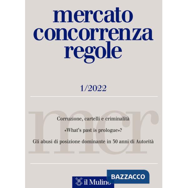 Mercato concorrenza regole (2022). Vol. 1