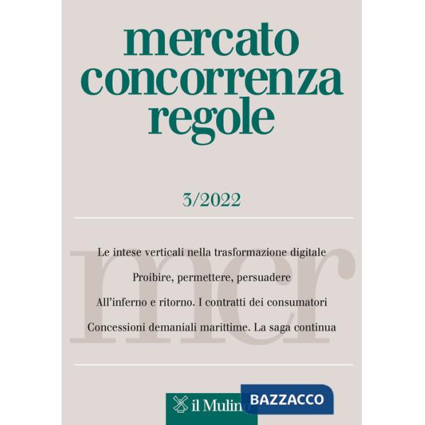 Mercato concorrenza regole (2022). Vol. 3