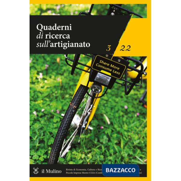 Quaderni di ricerca sull'artigianato (2022). Vol. 3