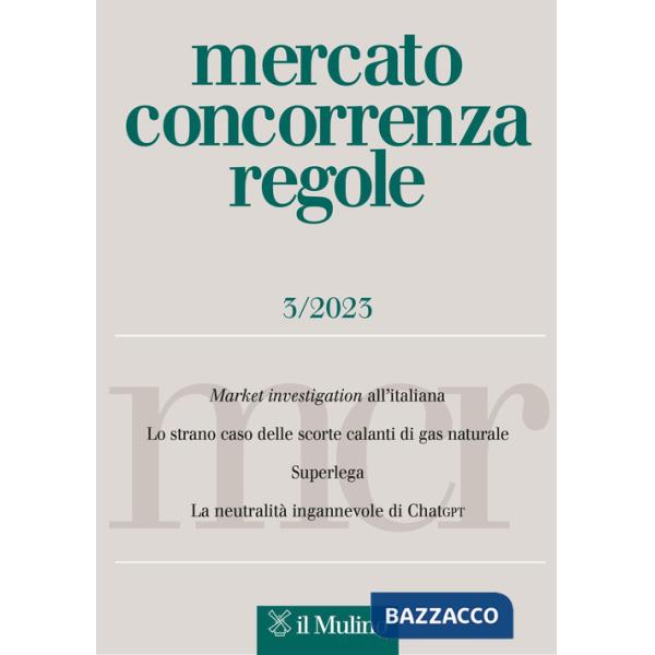 Mercato concorrenza regole (2023). Vol. 3