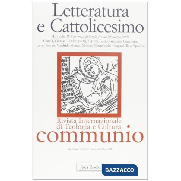 Letteratura e cattolicesimo