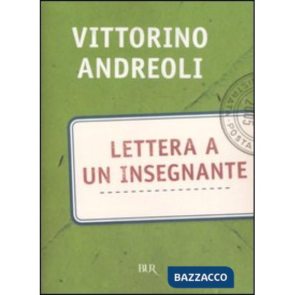 Lettera a un insegnante