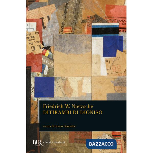 Ditirambi di Dioniso. Testo tedesco a fronte