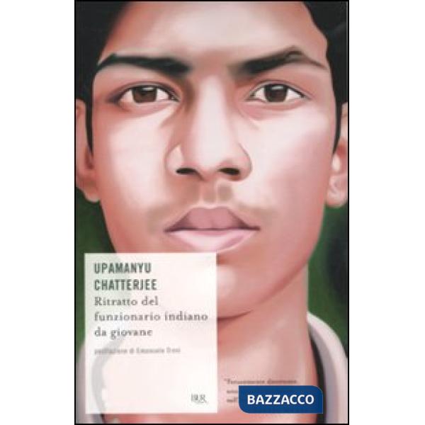 Ritratto del funzionario indiano da giovane