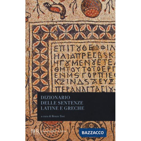 Dizionario delle sentenze latine e greche
