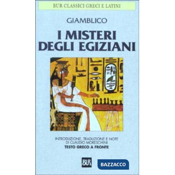 Misteri degli egiziani. Testo greco a fronte (I)
