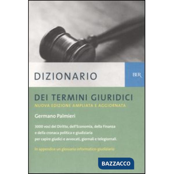 Dizionario dei termini giuridici