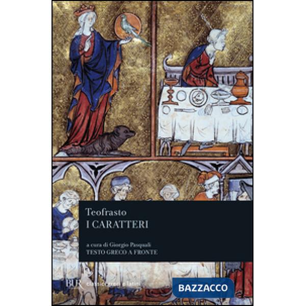 Caratteri. Ediz. bilingue (I)