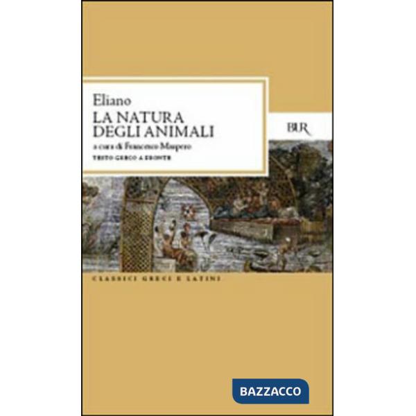 Natura degli animali (La)