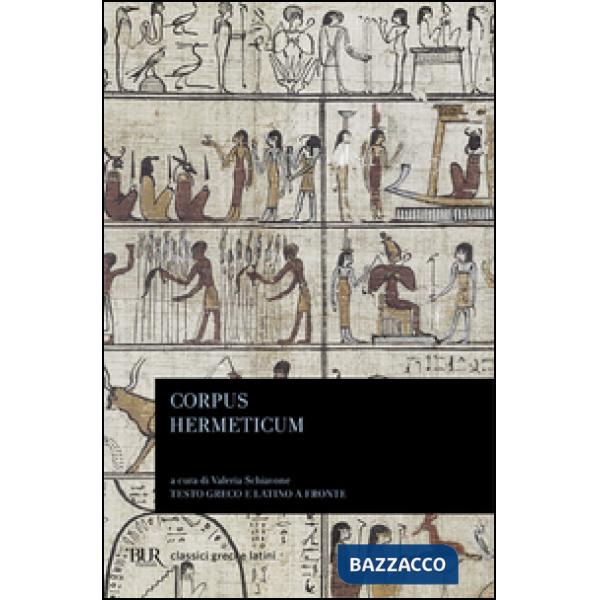 Corpus hermeticum. Testo greco e latino a fronte