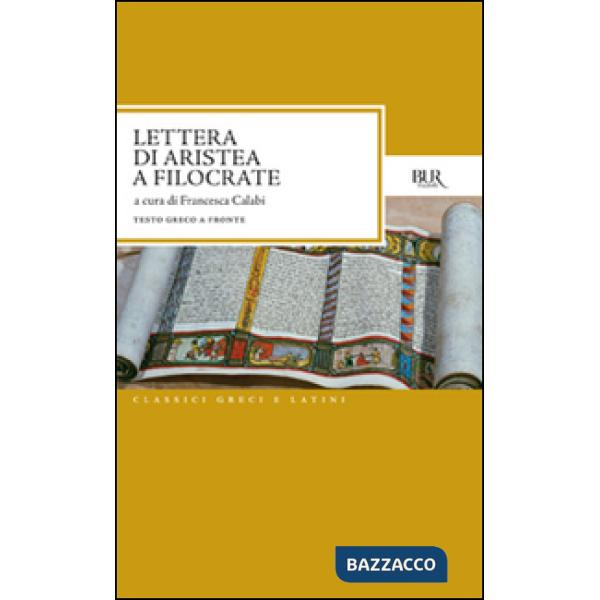 Lettera di Aristea a Filocrate