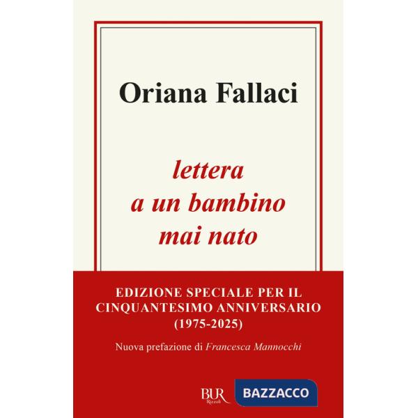 Lettera a un bambino mai nato