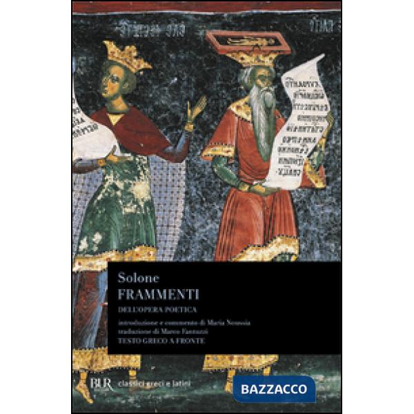 Frammenti dell'opera poetica. Testo greco a fronte