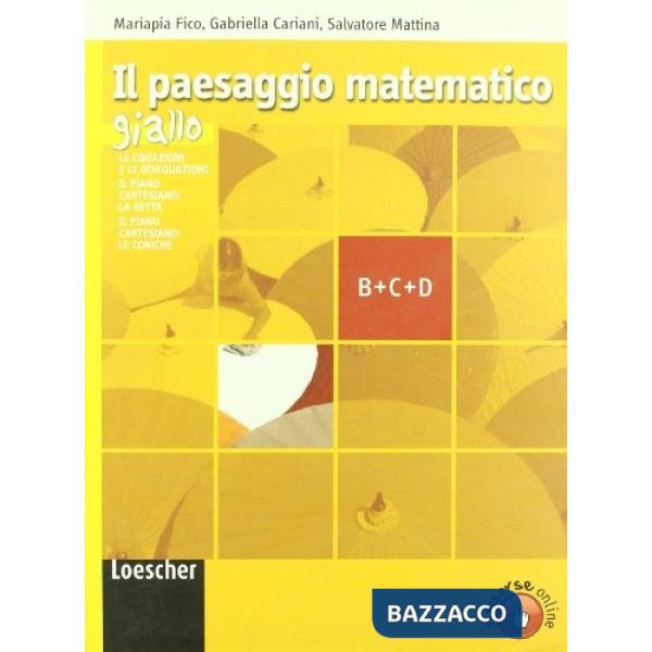 PAESAGGIO MATEMATICO GIALLO MOD. B + C + D