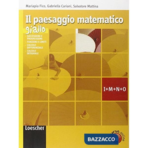 PAESAGGIO MATEMATICO GIALLO MOD. I + M + N + O