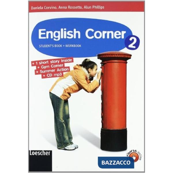 ENGLISH CORNER V. 2 SB + WB + QUADERNO + MP3