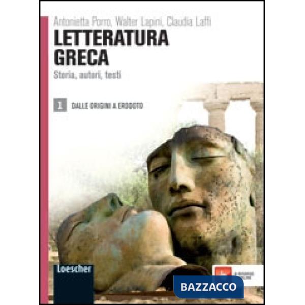 LETTERATURA GRECA V. 1