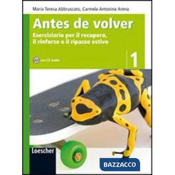 ANTES DE VOLVER V. 1 + CDAUDIO