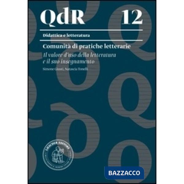 DIDAT LETT 12 GIUSTI COMUNITA' PRATICHE LETT