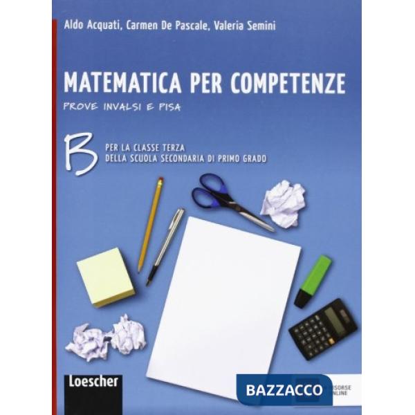 MATEMATICA COMPETENZE V. B