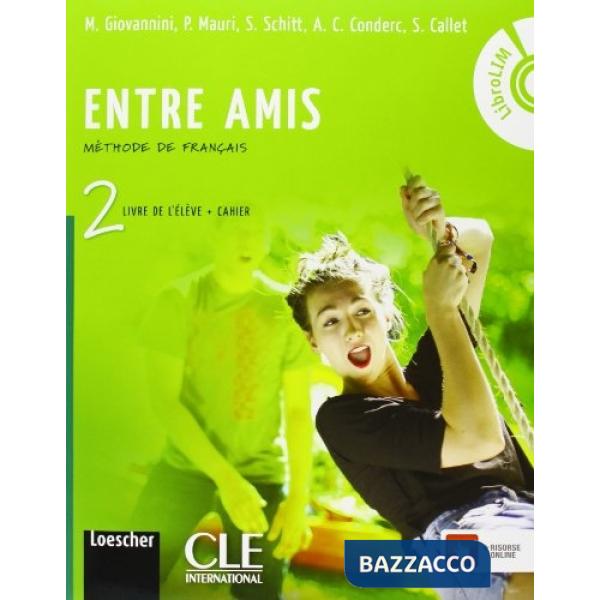 ENTRE AMIS V. 2 ELEV + CAHIER + DVDLIM
