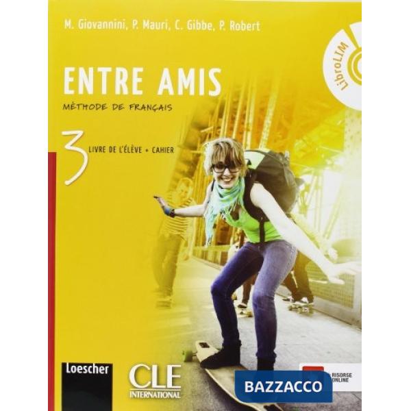 ENTRE AMIS V. 3 ELEV + CAHIER + DVDLIM