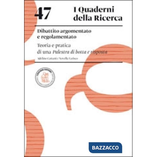 DIBATTITO ARGOMENTATO E REGOLAMENTATO