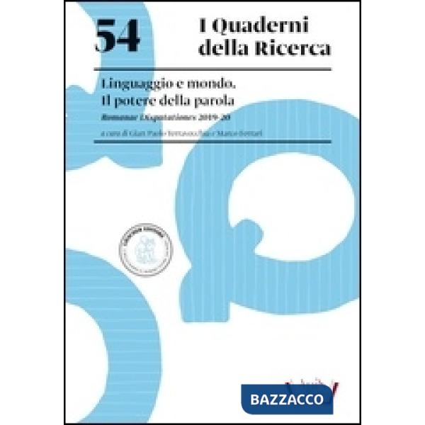 QUAD RICER N 54 TERRAVECCHIA LINGUAGGIO E MONDO
