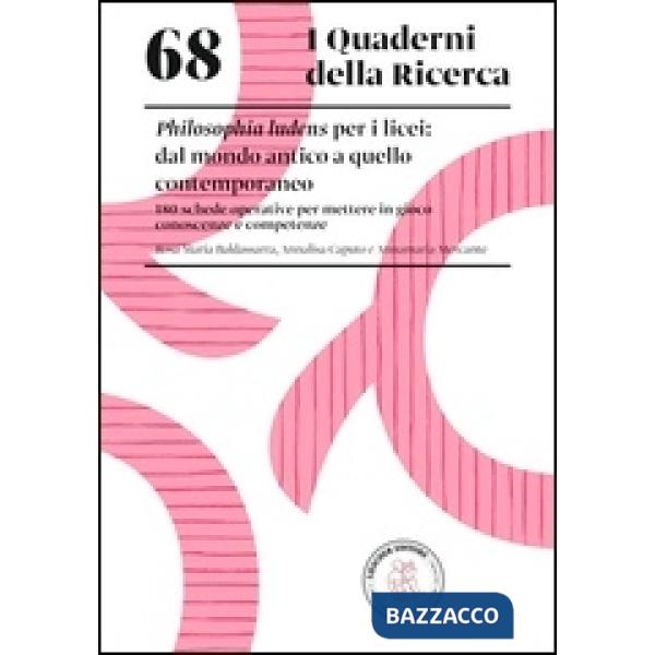 I QUADERNI DELLA RICERCA PHILOSOPHIA LUDENS