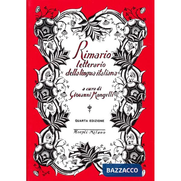 Rimario letterario della lingua italiana