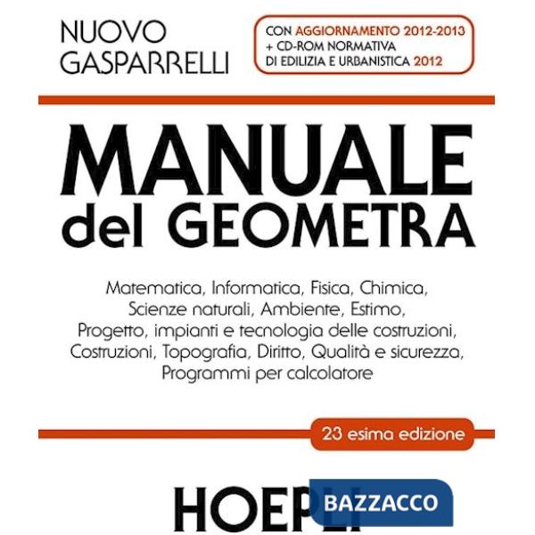 MANUALE DEL GEOMETRA