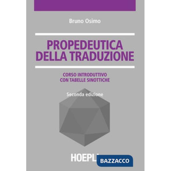 PROPEDEUTICA TRADUZIONE