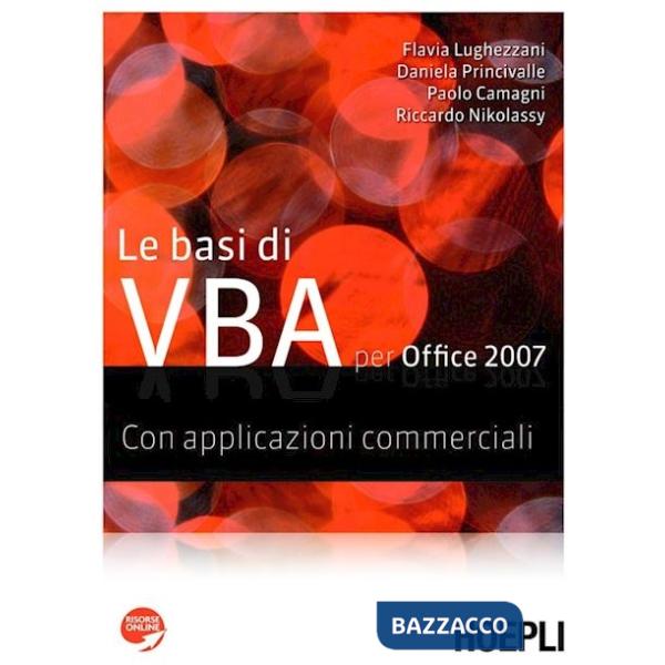 BASI DI VBA 2007