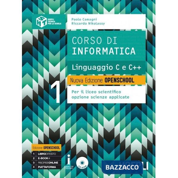 CORSO DI INFORMATICA. LINGUAGGIO C E C++ . PER LE SCUOLE SUPERIORI.