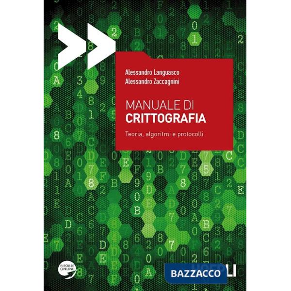 Manuale di crittografia. Teoria, algoritmi e protocolli