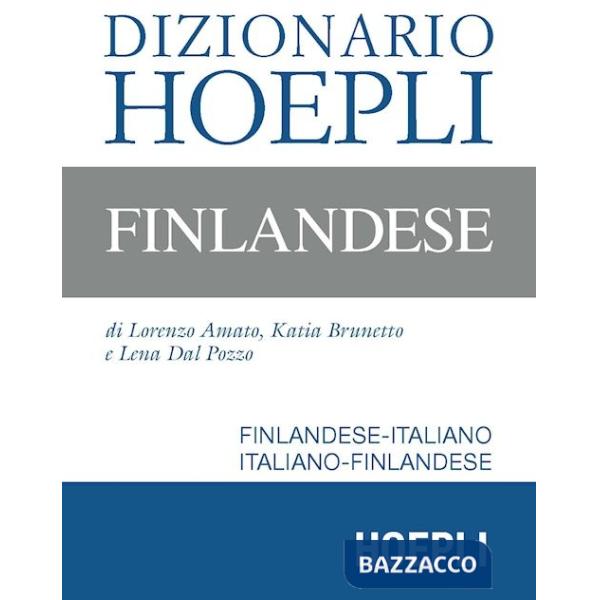 Dizionario Hoepli finlandese. Finlandese-italiano, italiano-finlandese