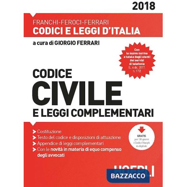 CODICE CIVILE 2018