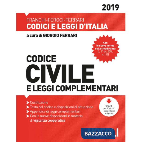 CODICE CIVILE 2019