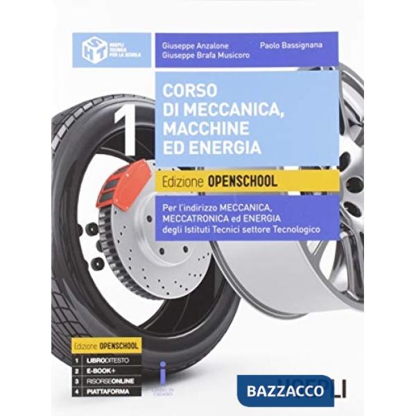 CORSO DI MECCANICA, MACCHINE ED ENERGIA + ESERCIZIARIO