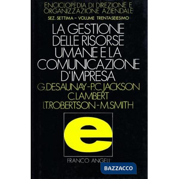 Gestione delle risorse umane e la comunicazione d'impresa (La)