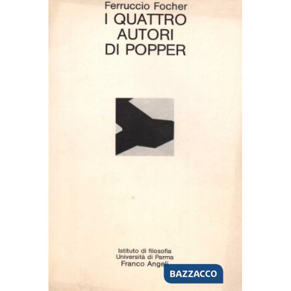 Quattro autori di Popper (I)