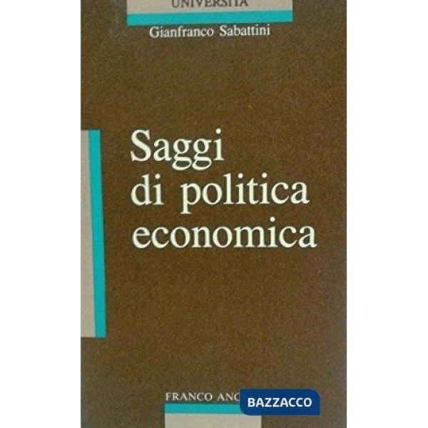 Saggi di politica economica