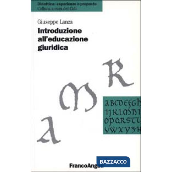 Introduzione all'educazione giuridica