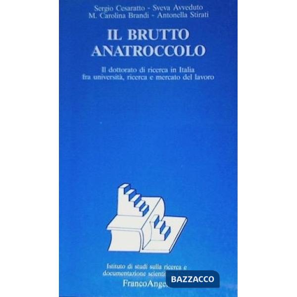 Brutto anatroccolo. Il dottorato di ricerca in Italia fra università, ricerca e 