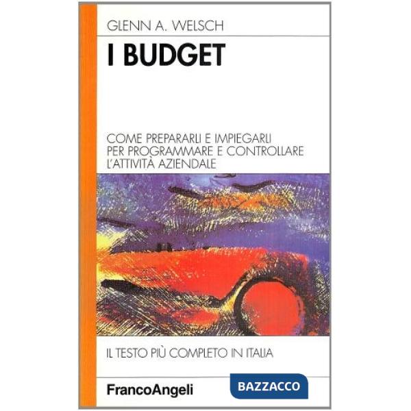 Budget. Come prepararli e impiegarli per programmare e controllare l'attività az