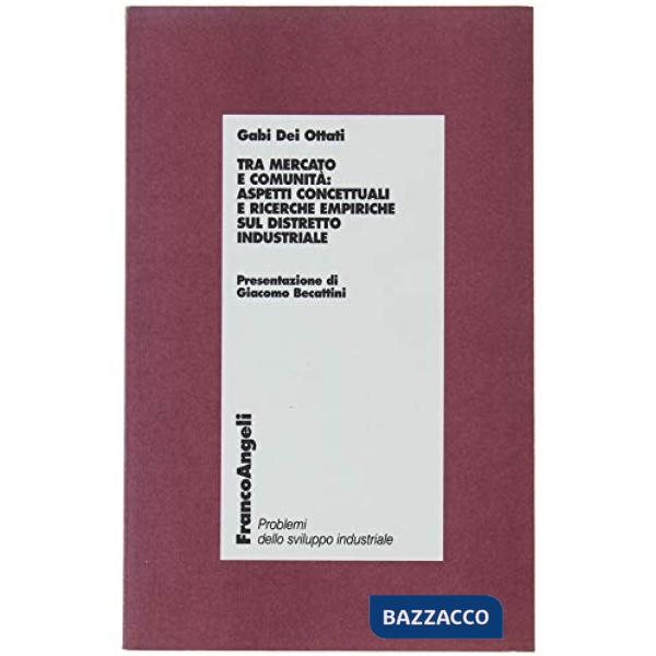 Tra mercato e comunità: aspetti concettuali e ricerche empiriche sul distretto i