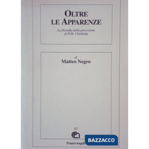 Oltre le apparenze. La filosofia della percezione di R.M. Chisholm