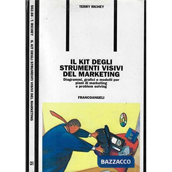 Kit degli strumenti visivi del marketing. Diagrammi, grafici e modelli per piani
