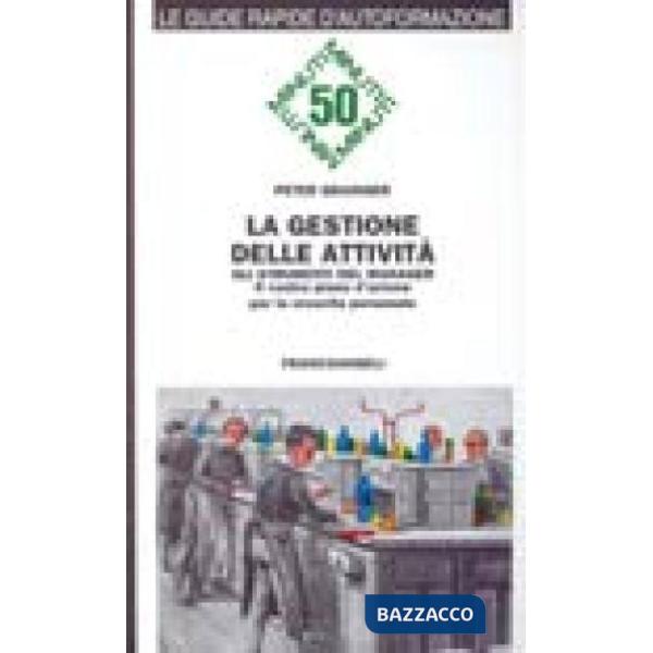 Gestione delle attività: gli strumenti del manager. Il vostro piano d'azione per